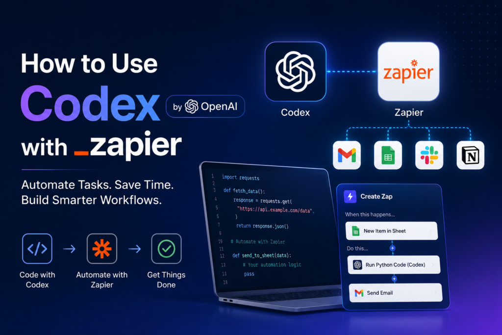 how to use codex openai with zapier